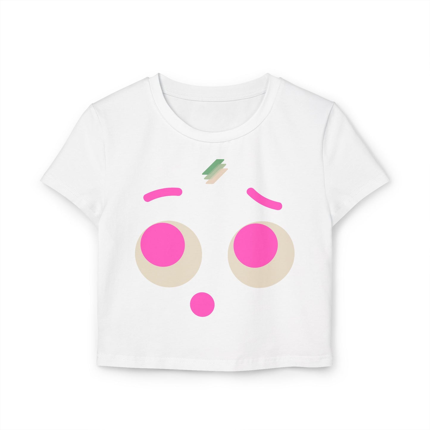 Funny Face Women's Crop Top