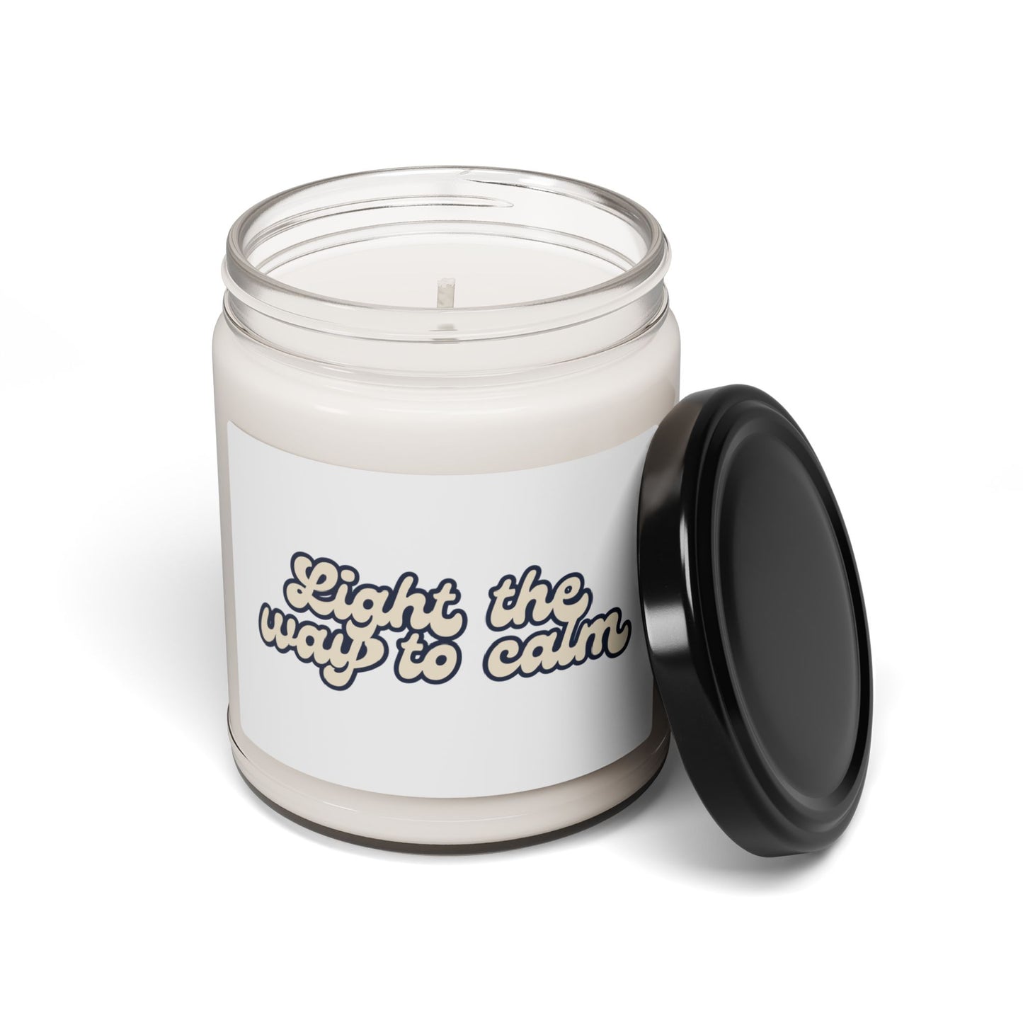 Calming 9oz Soy Candle – Light the Way to Serenity