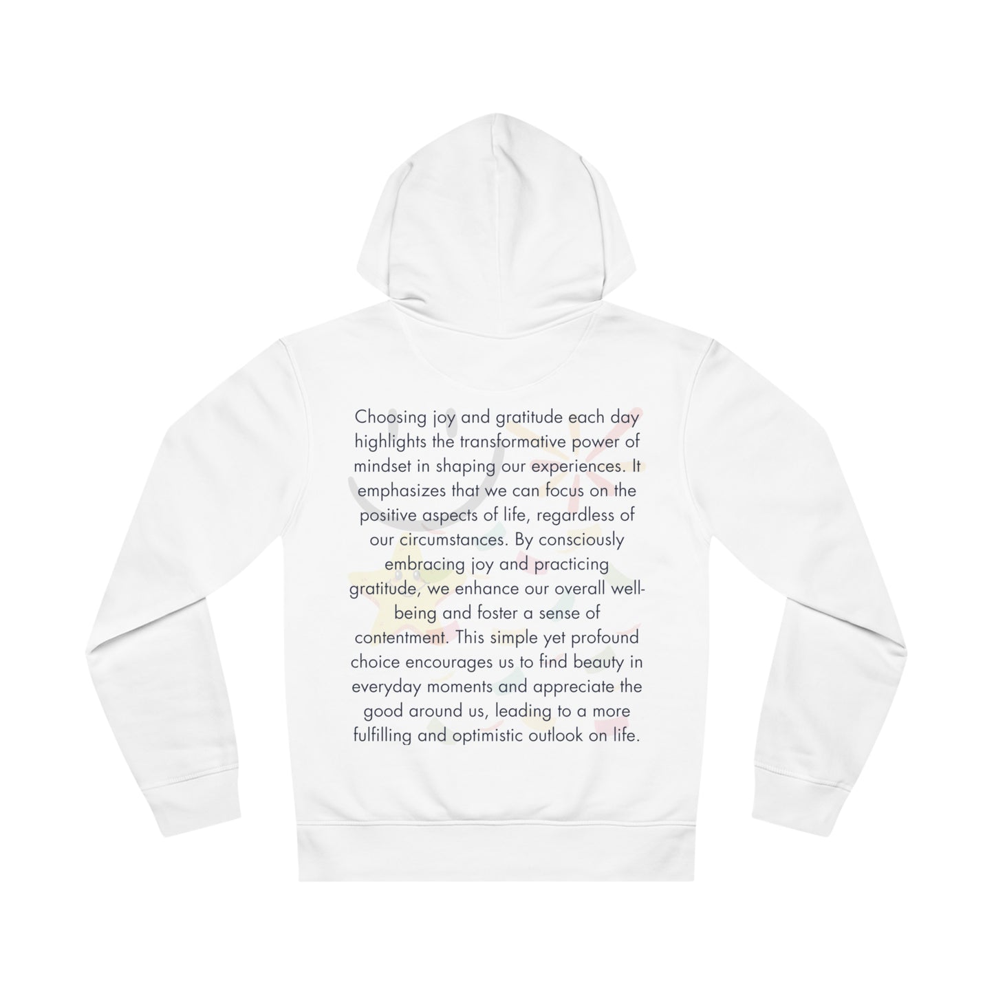 Joyful Drummer Hoodie - Every Day I Chose Joy Eco Friendly