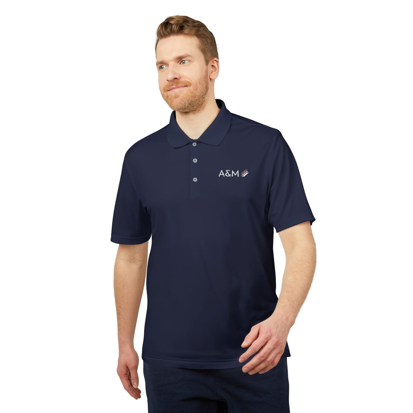 Polo Shirt - Adidas A&M Polo: Premium Comfort with a Sophisticated Touch