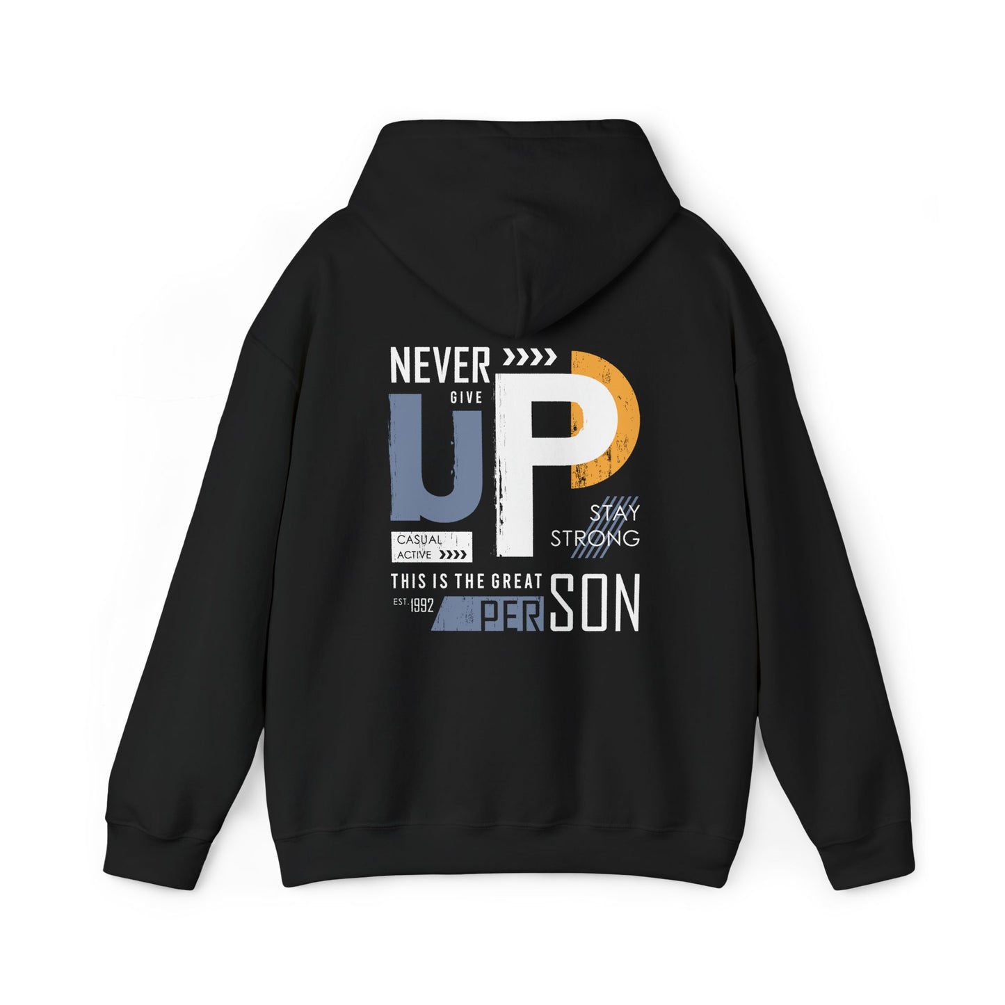 Never Give Up Hoodie | Unisex Premium Fit