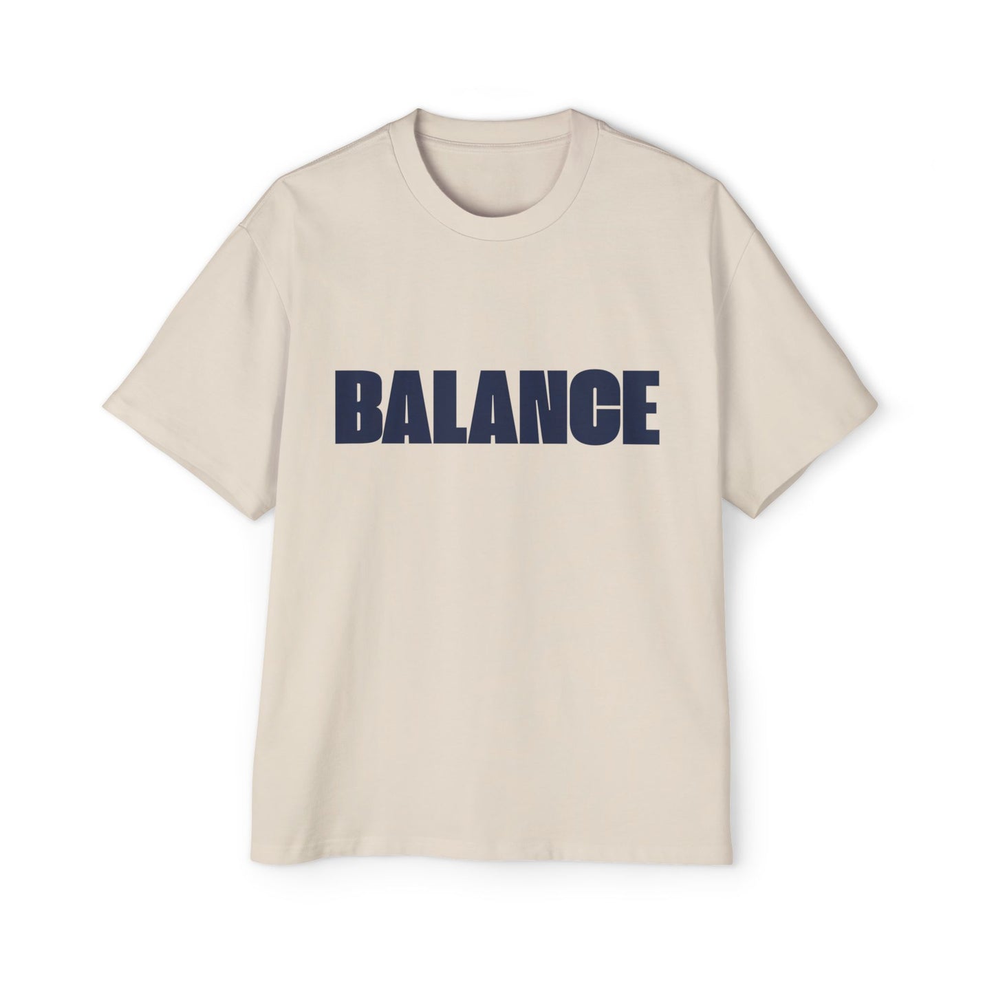 Oversized Unisex T-Shirt Balance Design