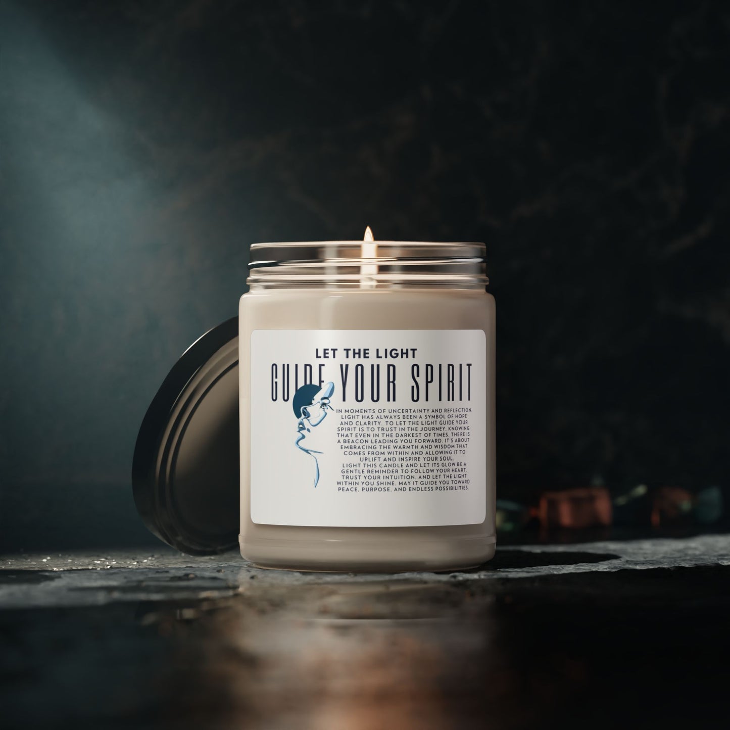 White scented Candle