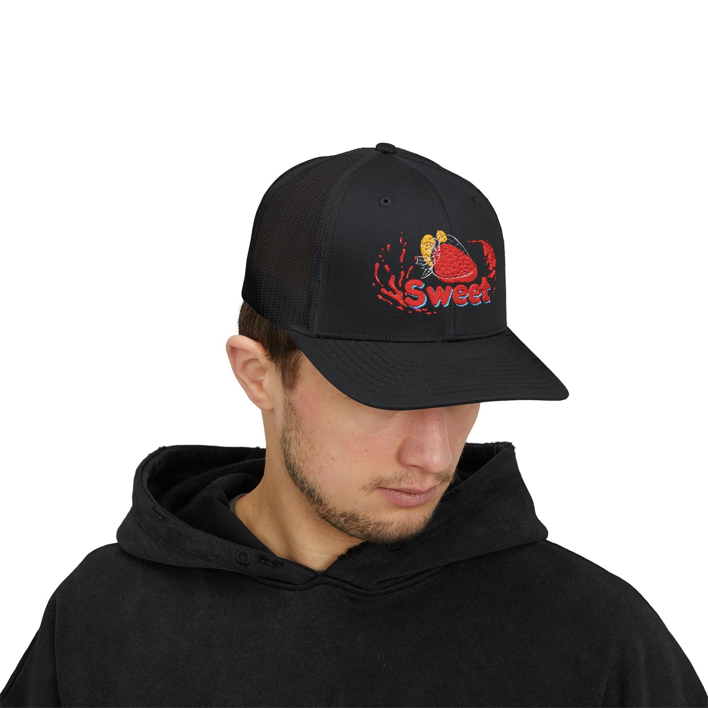 Strawberry Splash Trucker Cap