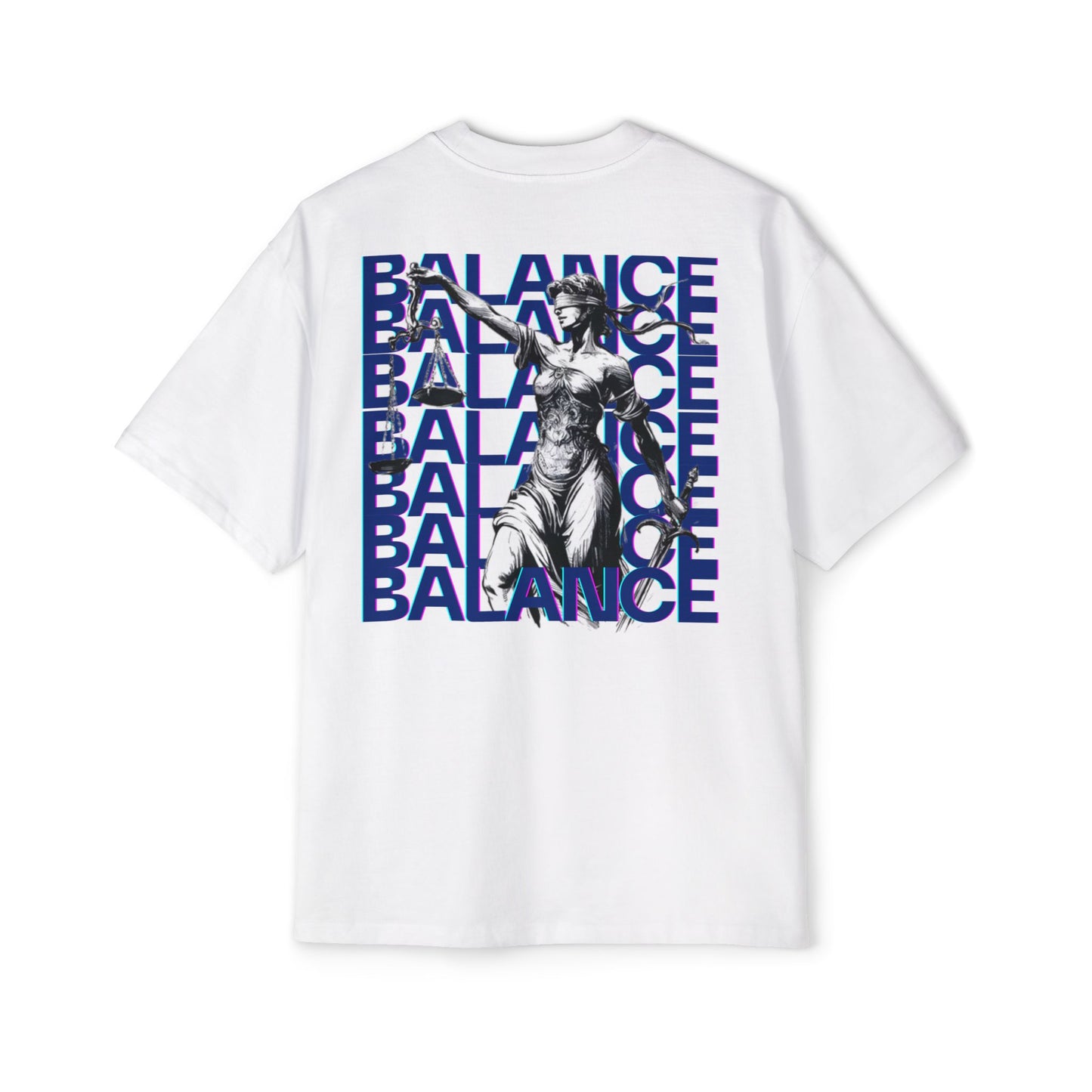 Oversized Unisex T-Shirt Balance Design