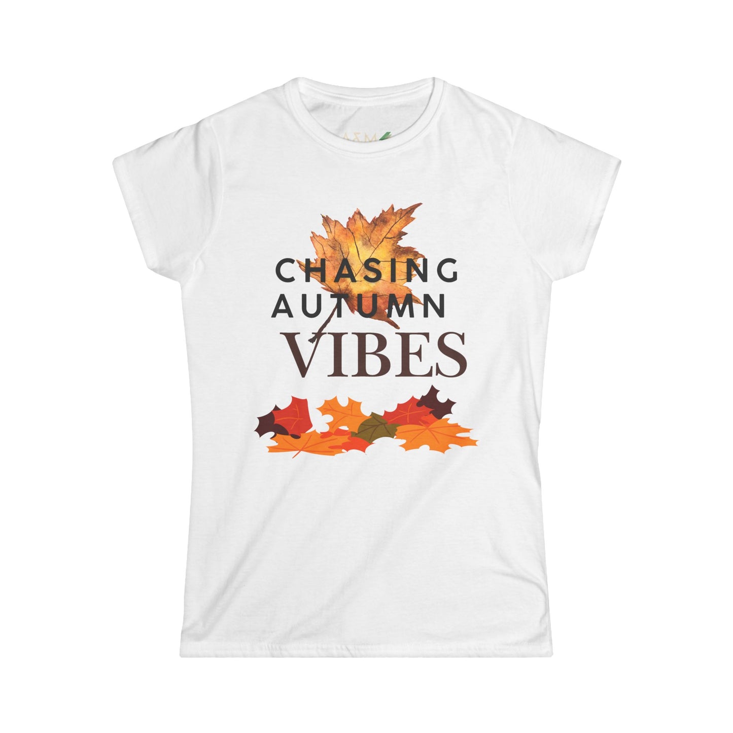 Chasing Autumn Vibes - Fall Leaves Graphic Tee